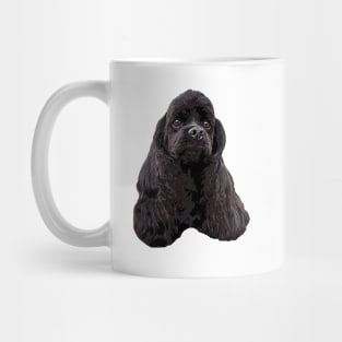 American Cocker Spaniel Black Mug